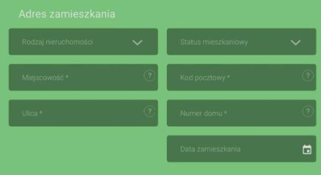 pewna pozyczka adres zamieszkania