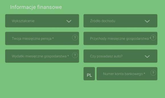 pewna pozyczka informacje finansowe